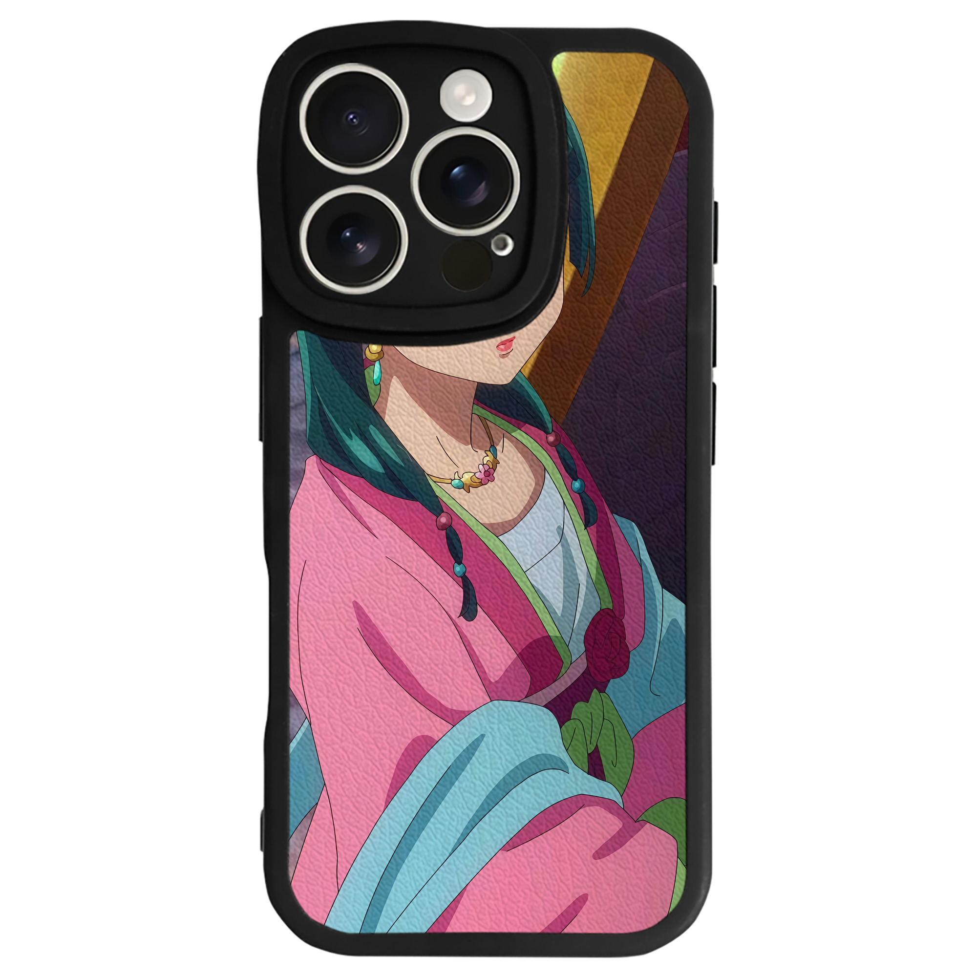 薬屋のひとりごと The Apothecary Diaries 【iPhone 16シリーズ対応】シリコンスマホケース（レザー調） 材質：シリコン